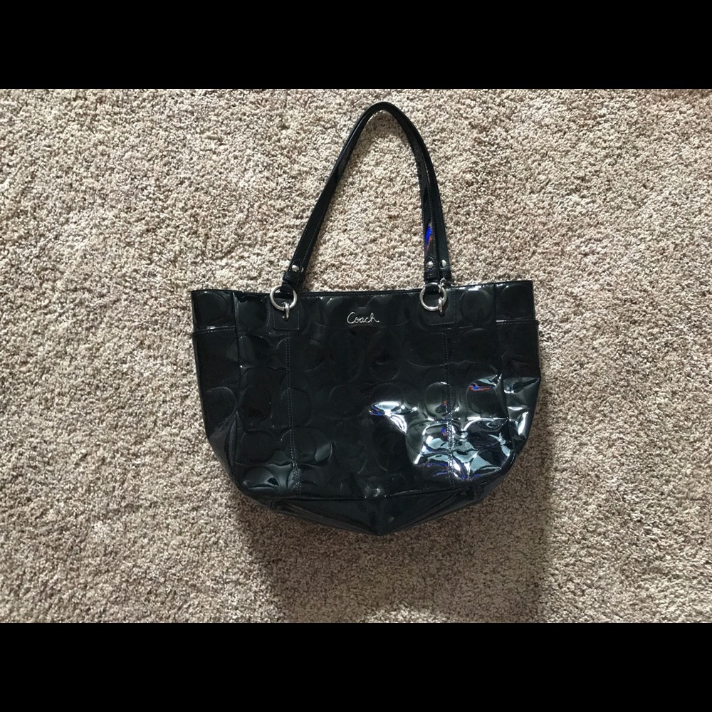 Patent Leather Coach purse